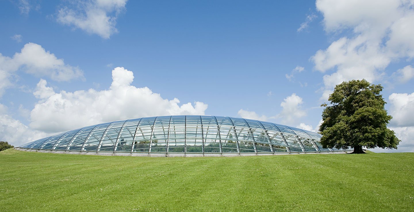 View of National Botanic Garden of Wales: This national treasure hosts a wide variety of cultural events from outdoor concerts to art exhibitions. 