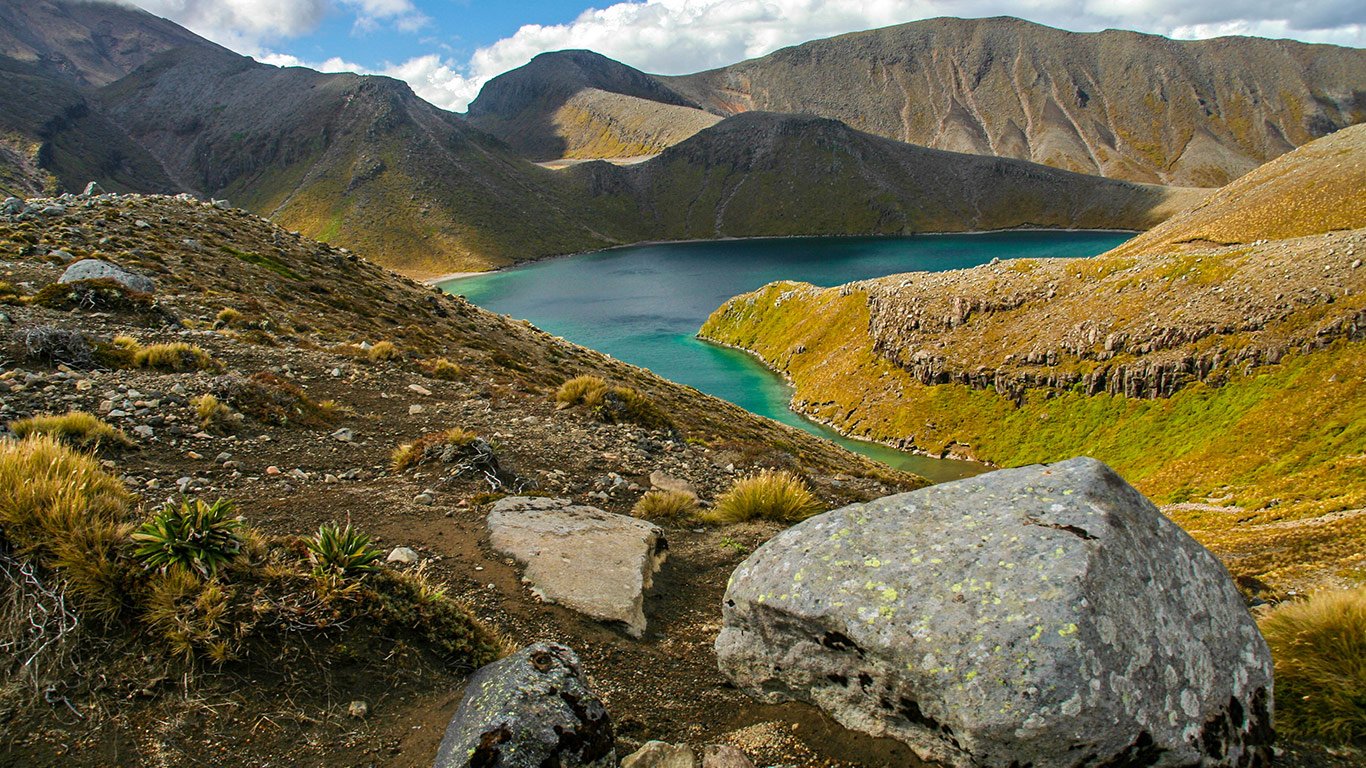 view of Tongariro National Park
