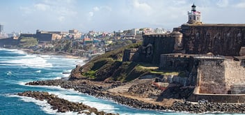 El Morro Castle in Old San Juan, Puerto Rico