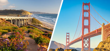 San Diego and San Francisco