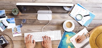 Travel planning on computer