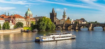 river cruise boat in Prague