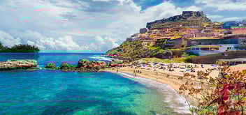 beautiful coastline of Sardinia, Italy