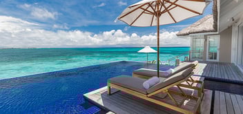 private villa looking out to the ocean