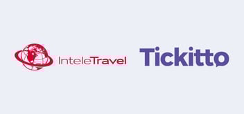 InteleTravel and Tickitto logos